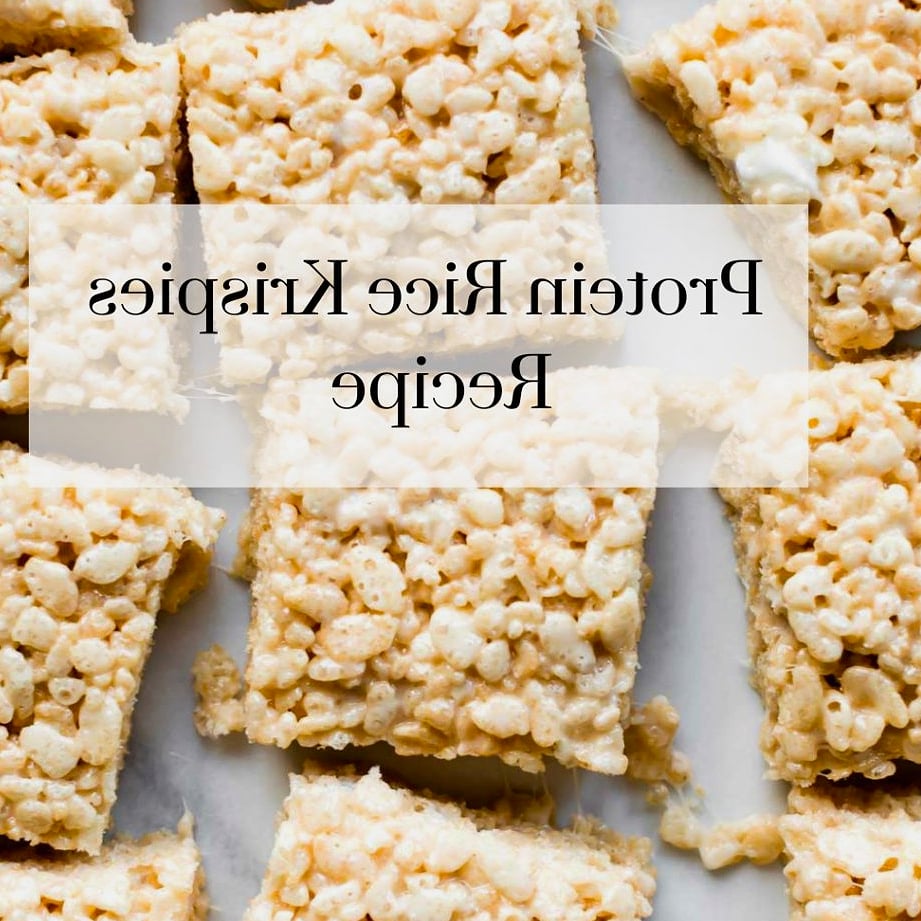 Protein Rice Krispie Treats 13 Protein Rice Krispie Treats