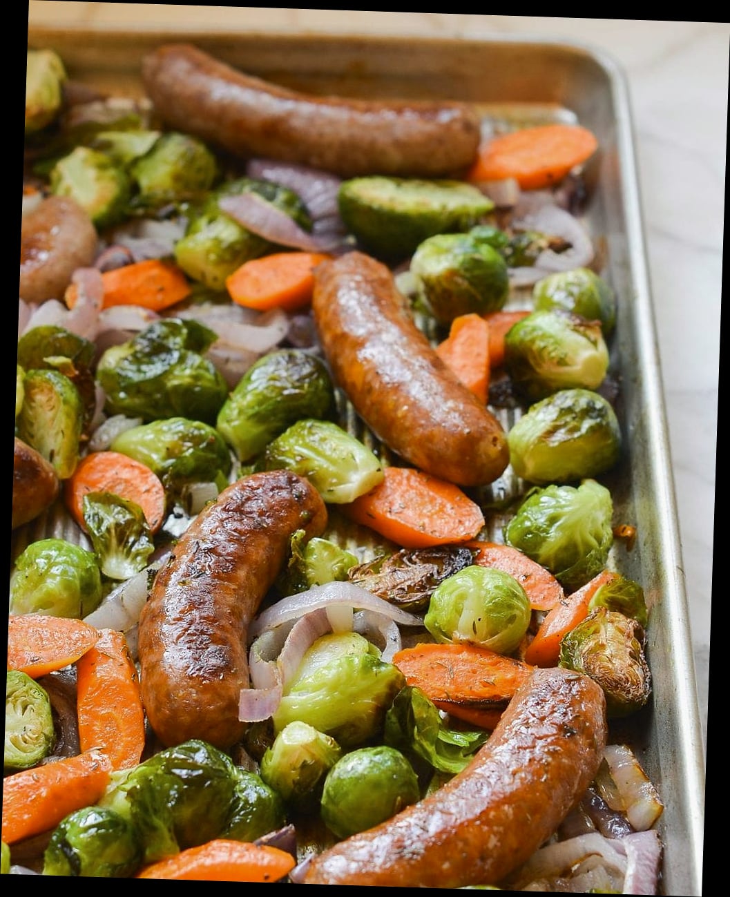 Sheet Pan Sausage Vegetables 13 Sheet Pan Sausage Vegetables