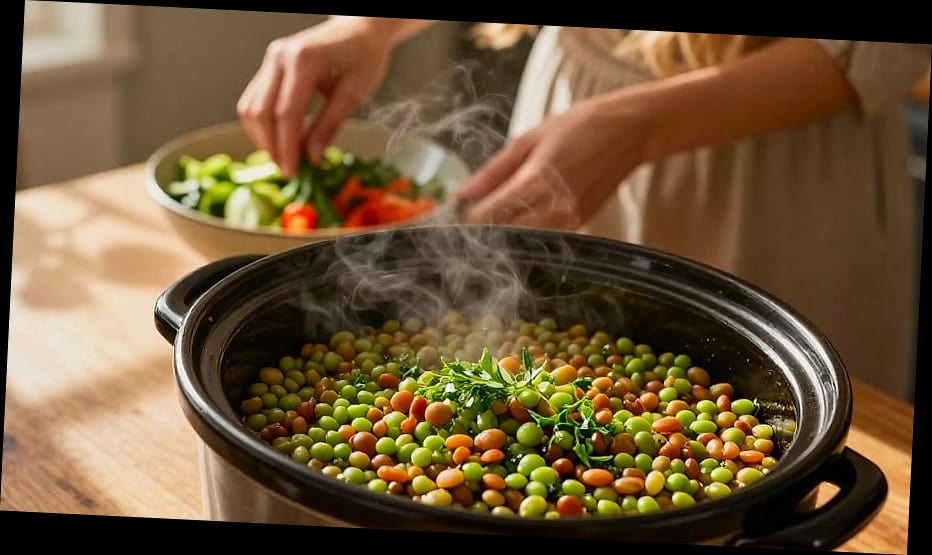 Slow Cooker Lentil Soup