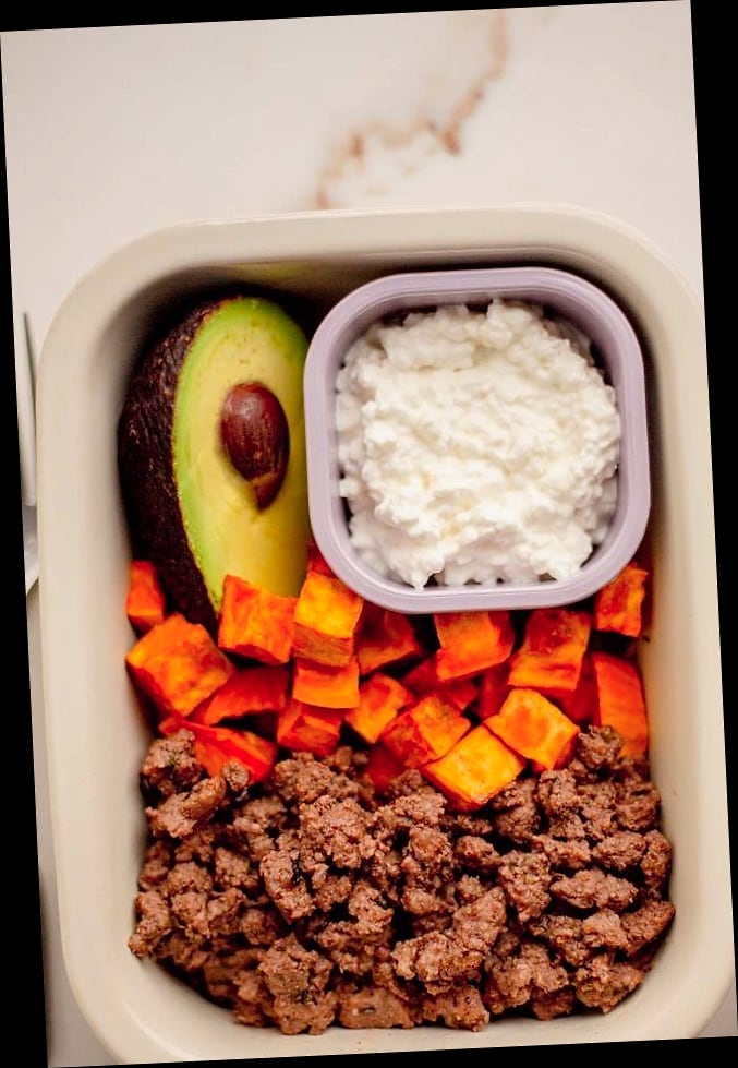 High Protein Cottage Cheese Chicken Bowl 11 Storage and Reheating
