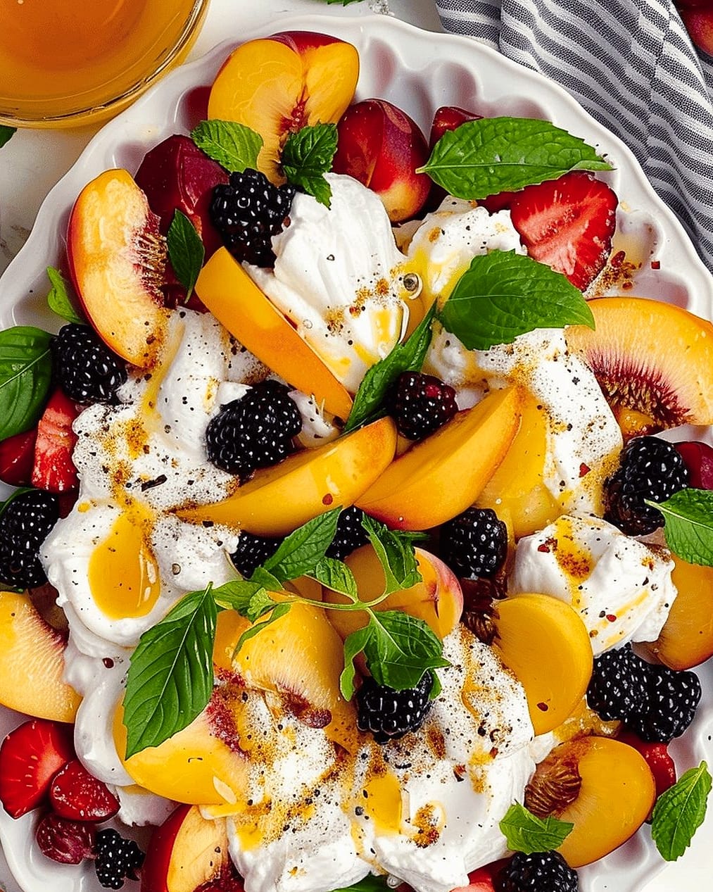 Summer Peach Burrata Salad 11 Storage and Reheating
