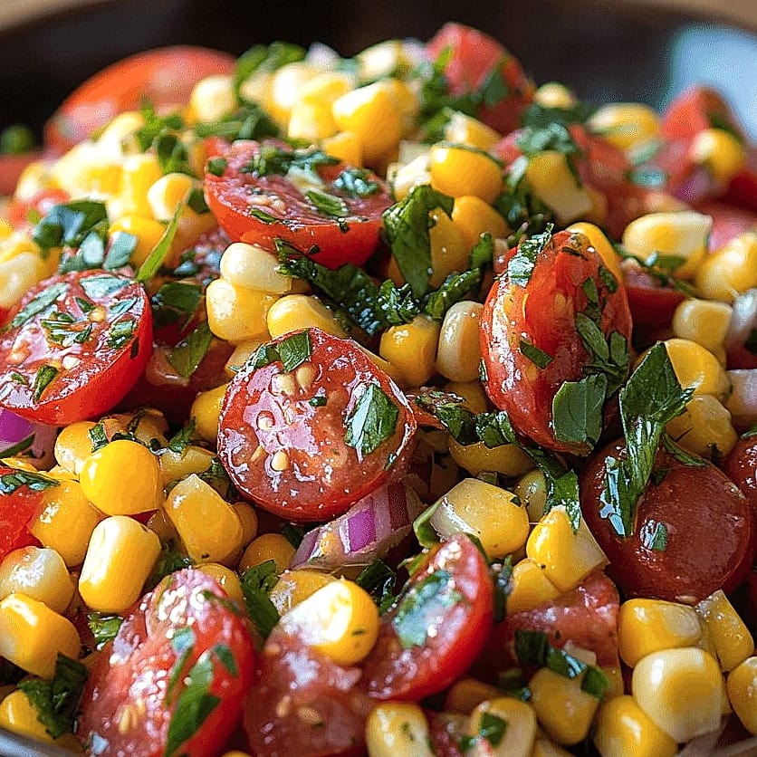 Summer Corn Tomato Salad