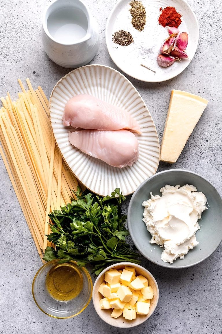 One Pot Garlic Parmesan Chicken Alfredo 14 One Pot Garlic Parmesan Chicken Alfredo