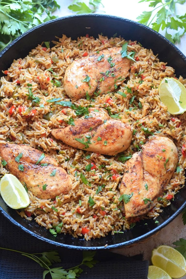 One Pan Cheddar BBQ Sausage Rice 21 One Pan Cheddar BBQ Sausage Rice