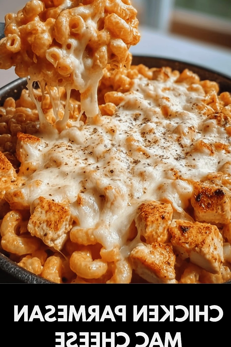 One Pot Chicken Parmesan Mac and Cheese 7 featured 14805