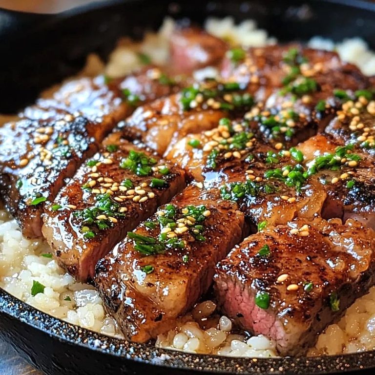 Honey Garlic Butter Steak and Rice Skillet 8 Honey Garlic Butter Steak and Rice Skillet