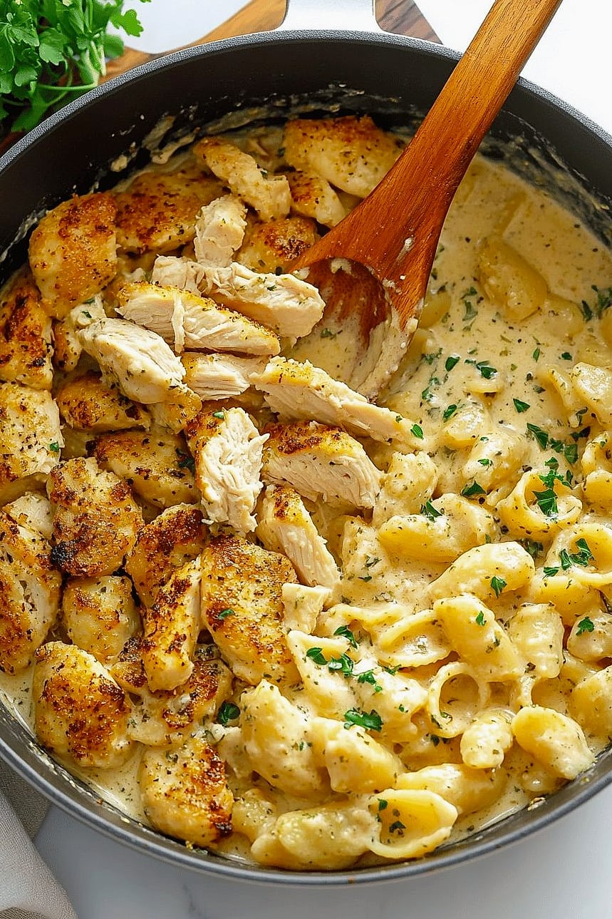 Creamy Cajun Buffalo Chicken Pasta 13 Creamy Cajun Buffalo Chicken Pasta