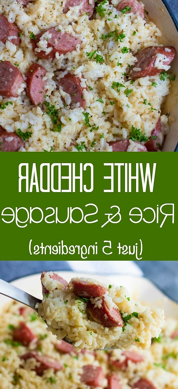 One Pan Cheddar BBQ Sausage Rice 13 One Pan Cheddar BBQ Sausage Rice