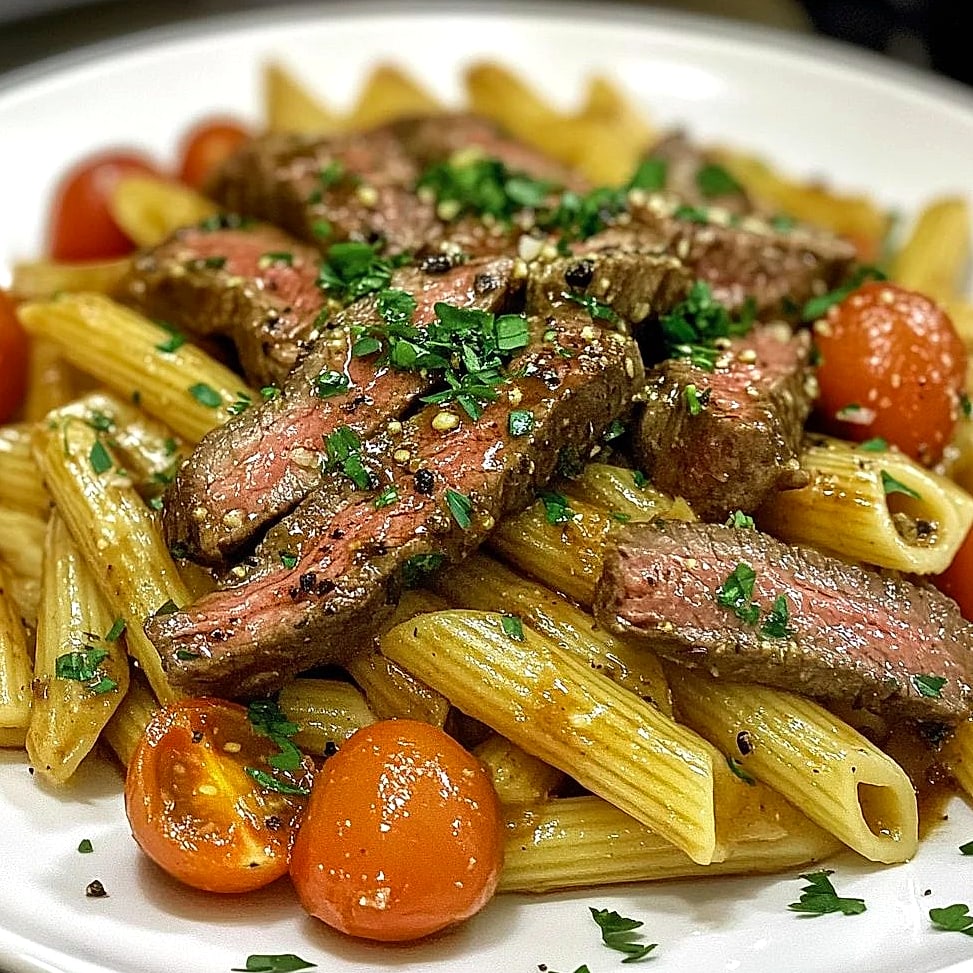 Smoky BBQ Ranch Steak Pasta Skillet 13 Smoky BBQ Ranch Steak Pasta Skillet