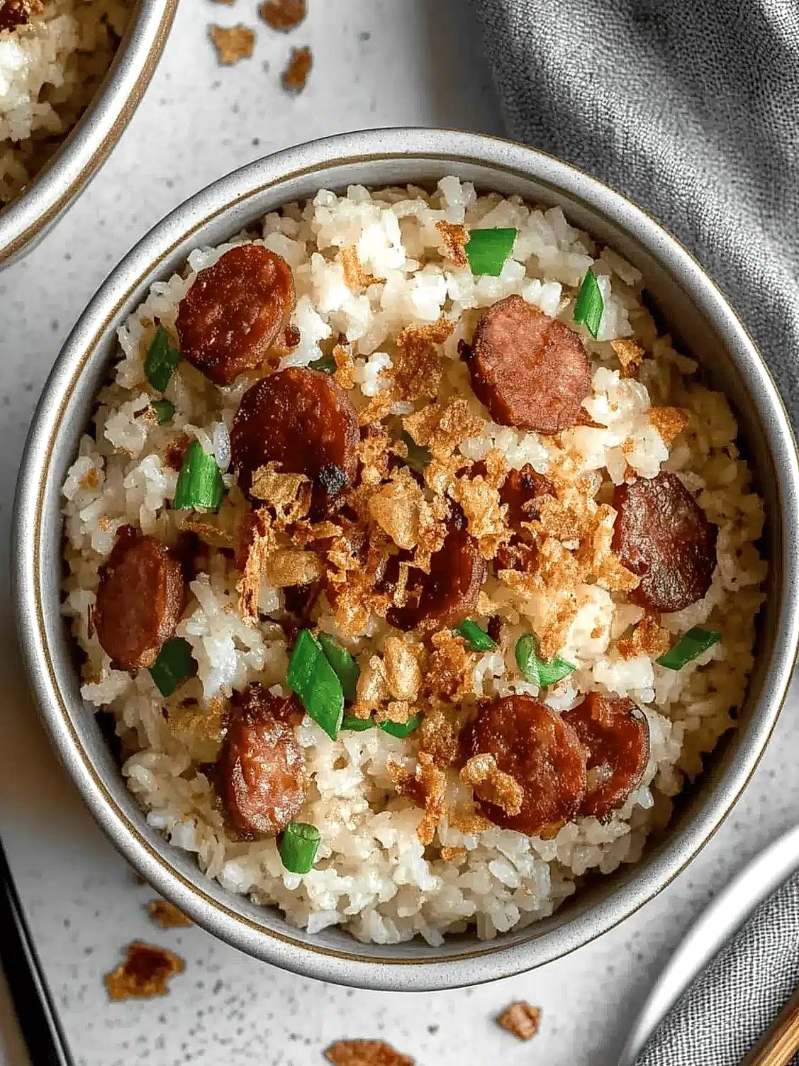 Sticky Honey Garlic Smoked Sausage Rice 11 Storage and Reheating