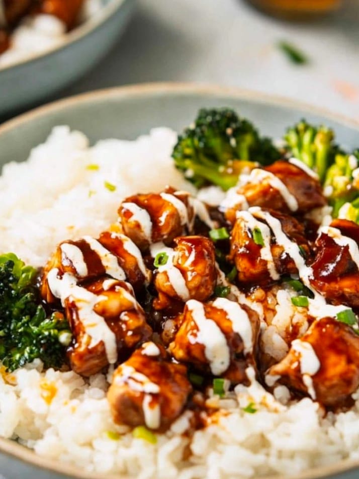 Sweet and Smoky Ranch Chicken Rice Skillet